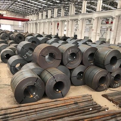 কালো কার্বন ইস্পাত কয়েল Q235 Q345 S235jr গরম holled 3-20mm বেধ উচ্চ মানের