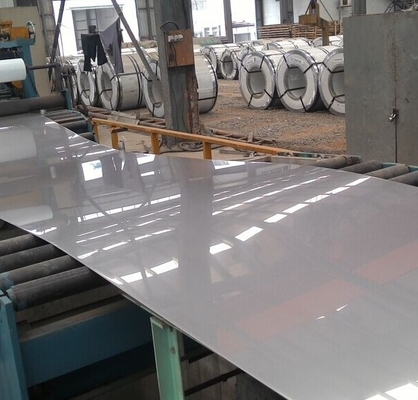 ISO DIN ASTM 301 302 304 গ্রেড স্টেইনলেস স্টীল শীট গরম ঘূর্ণিত / ঠান্ডা ঘূর্ণিত