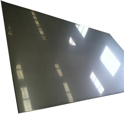 ASTM A240 310S 304 201 316 430 904 স্টেইনলেস স্টীল প্লেট 2b Ba মিরর পালিশ 4 * 8 ফুট